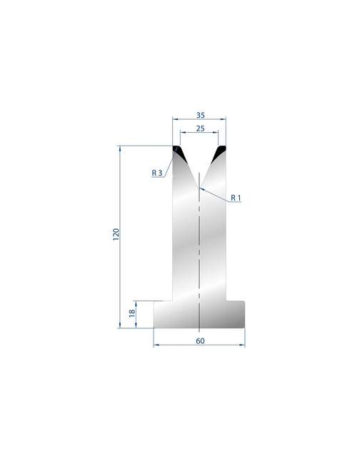 3072 – T Dies – 45°