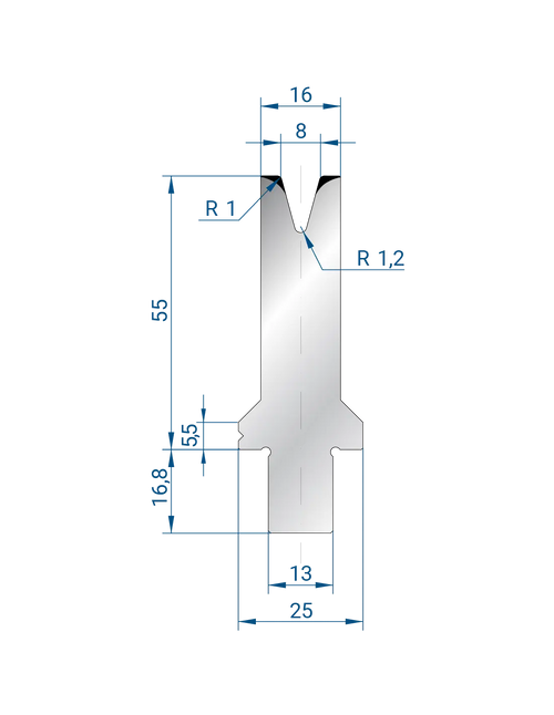 3261 - 1V Dies - 30°