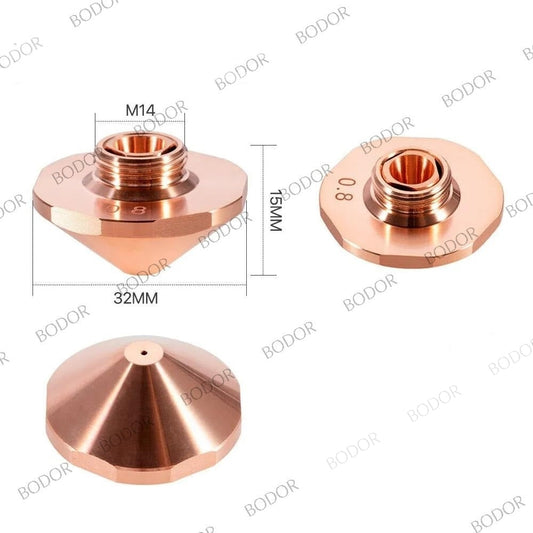 Bodor Bodor 32MM Double Laser Nozzles【10 Pcs/Set】