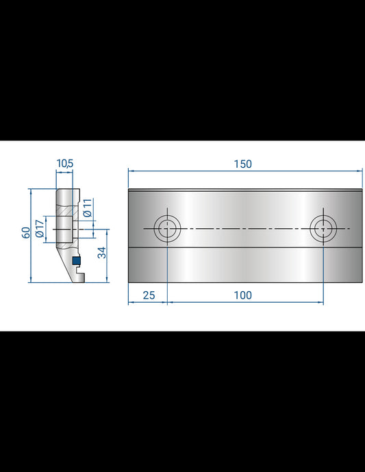 4199 - Clamp with poliurethane insert