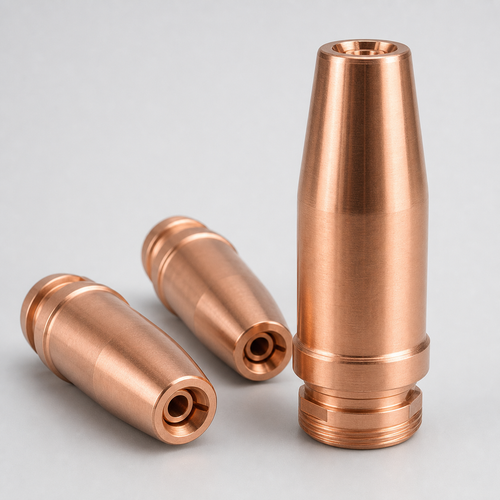 4391 Compatible 300A Copper MIG Nozzle — 5/8 in