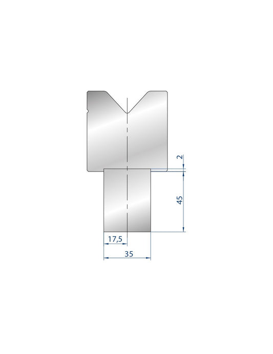 Tangs on request 8102 - Press Brake Tooling