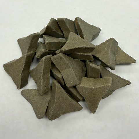 Ceramic Media – Fastest Grind Angle Cut Tristar (1 1/8" x 3/8") | C-ACTS-22 03 D+
