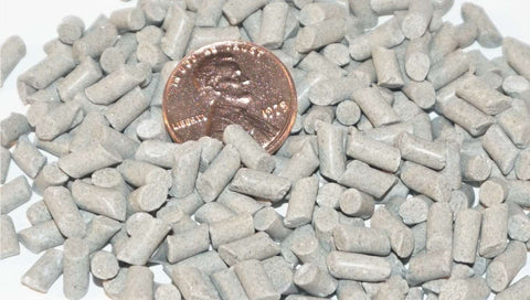Ceramic Media – Mild Grind Angle Cut Cylinder (1/8" x 5/16") | C-ACC 01 B