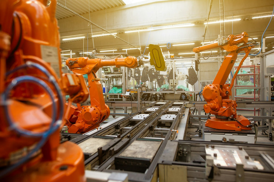 Industrial metal fabrication machinery
