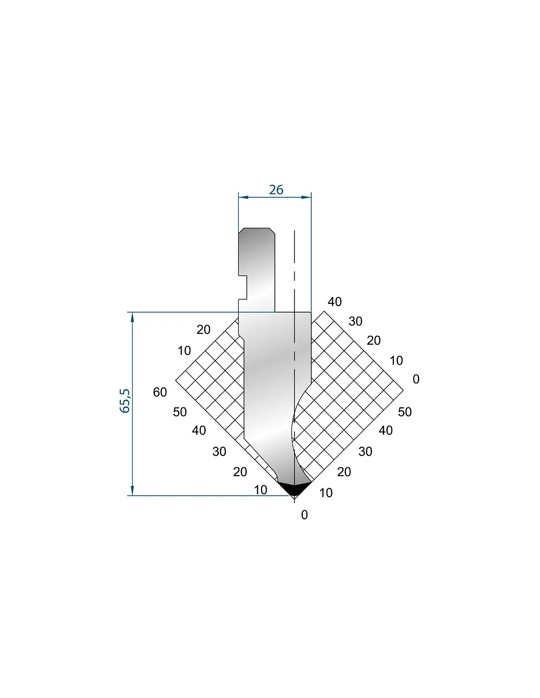1012 - Punch - 88°  Straight punch