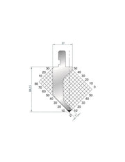 1020 - Punch - 88°  Gooseneck punch