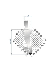 1023 - Punch - 88°  Double Gooseneck Punch