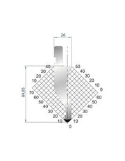 1023 - Punch - 88°  Double Gooseneck Punch