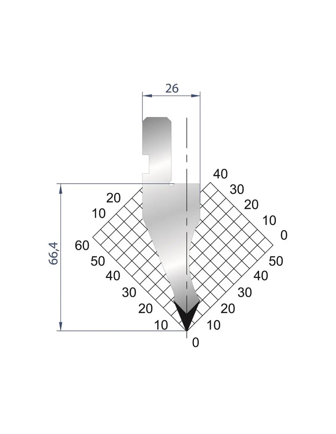 1024 - Punch - 45°  Straight punch