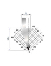 1024 - Punch - 45°  Straight punch