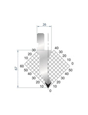 1026 - Punch - 60°  Straight punch
