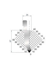 1027 - Punch - 60°  Straight punch