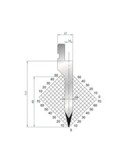 1033 - Punch - 26°  Straight punch