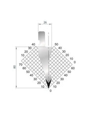 1035 - Punch - 35°  Straight punch
