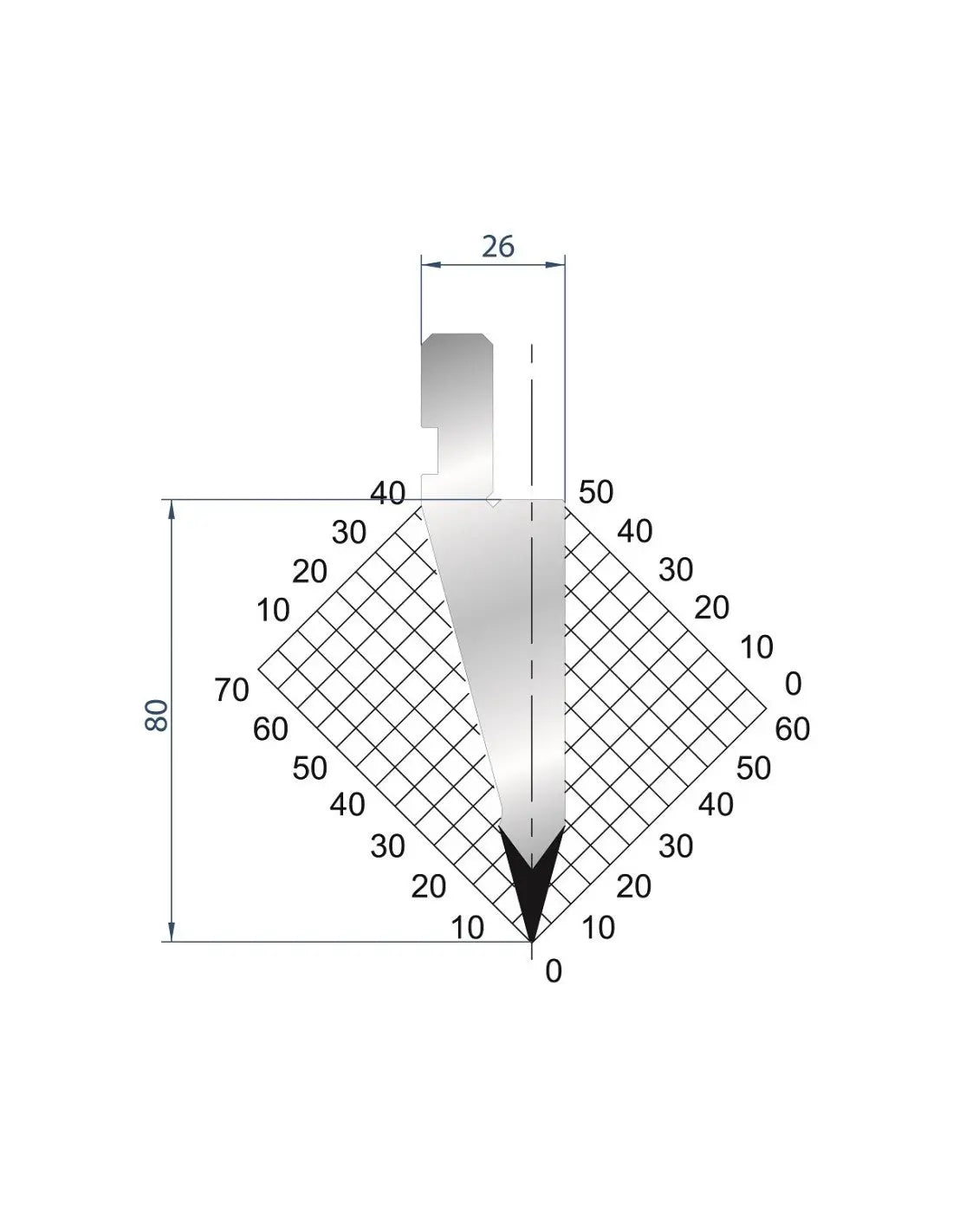 1056 - Punch - 30°  Straight punch