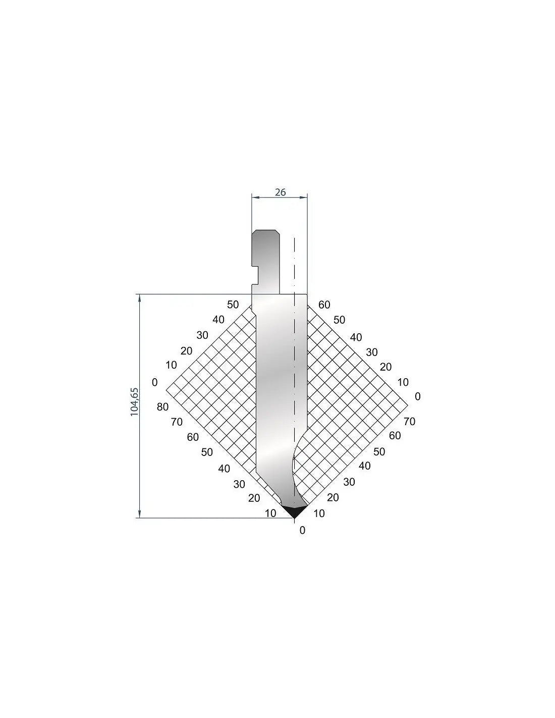 1063 - Punch - 88°  Straight punch