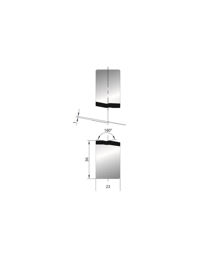 1130 joggle-tool 160°  Joggle Tool