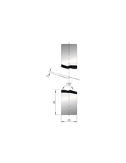 1132 joggle-tool 150°  Joggle tool