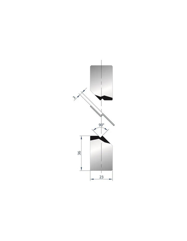 1134 joggle-tool 90°  Joggle tool