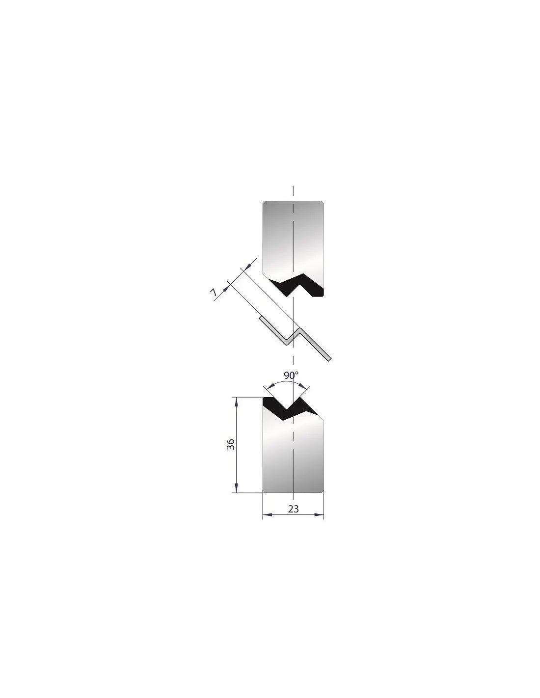 1142 joggle-tool 90°  Joggle Tool