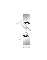 1143 joggle-tool 90°  Joggle tool
