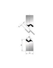 1144 joggle-tool 90°  Joggle tool