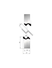 1148 joggle-tool 90°  Joggle tool