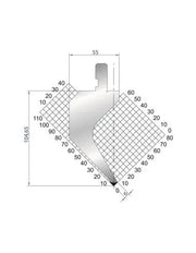 1171 - Punch - 85°  Gooseneck punch