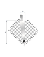 1178 - Punch - 26°  Straight punch