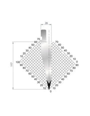 1178 - Punch - 26°  Straight punch
