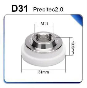 Precitec® Compatible Ceramic Rings for Fiber Laser Cutting Heads  Precitec Style Ceramic Rings