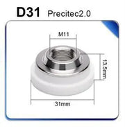 Precitec® Compatible Ceramic Rings for Fiber Laser Cutting Heads  Precitec Style Ceramic Rings