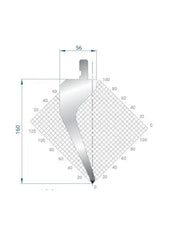 1190 - Punch - 60°  Gooseneck punch