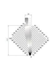 1192 - Punch - 26°  Straight punch