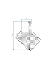 1227 - RF Punches - A 88°  RF-A Punch