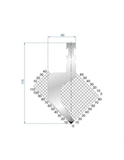 1227 - RF Punches - A 88°  RF-A Punch