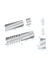 1229 - RF Punches - A 88°  RF-A Punch (Sash punch)