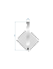 1232 - RF Punches - A 30°  RF-A Punch