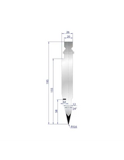 1251 - Hemming Punch 24°  Hemming punch