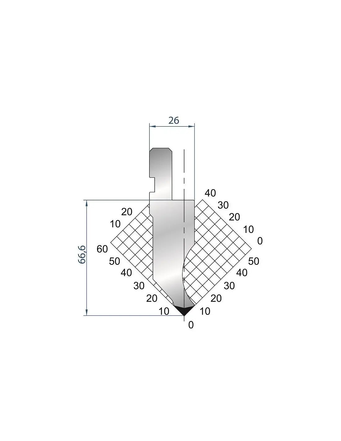 1260 - Punch - 85°  Straight punch