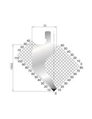 1268 - Punch - 88°  Gooseneck punch