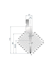 1271 - Punch - 60°  Straight punch