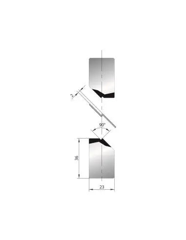 1274 joggle-tool 90°
