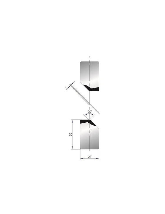 1276 Offset Tool for Z 1 mm at 90°
