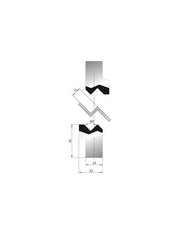 1278 joggle-tool 90°  Joggle tool