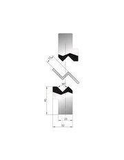 1278 joggle-tool 90°  Joggle tool