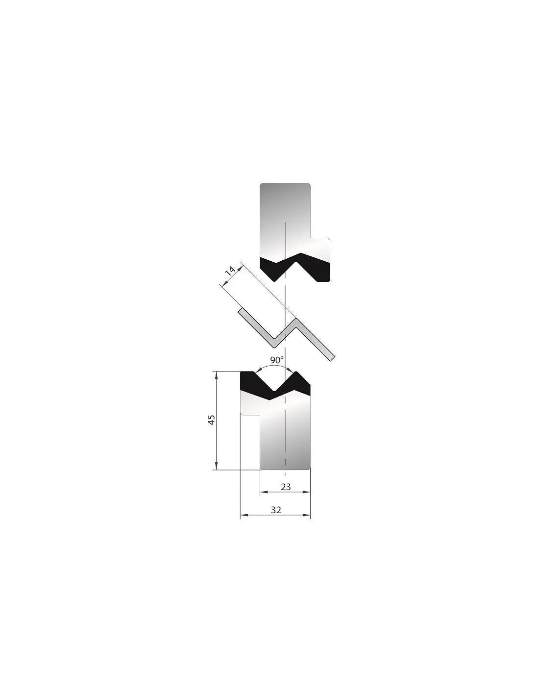 1279 joggle-tool 90°  Joggle Tool