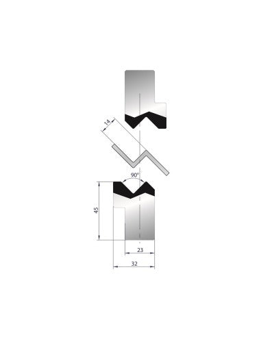 1279 joggle-tool 90°