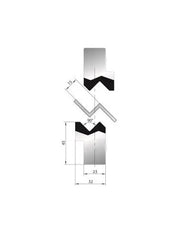 1280 joggle-tool 90°  Joggle tool